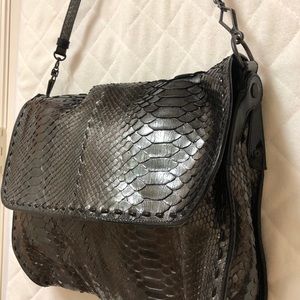 Bottega Veneta Vintage Skin Metallic Bag
